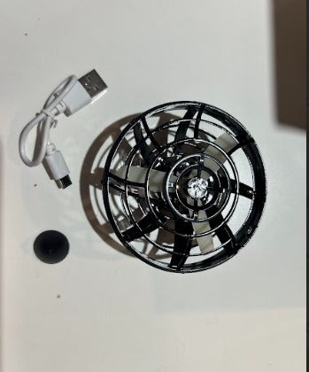 Mini OVNI con Luz Spinner con carga USB-Negro - additional image 4