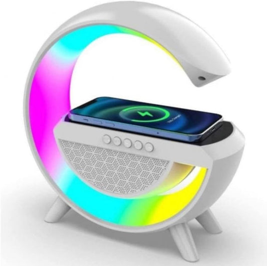 Altavoz Bluetooth G 3 en 1 + Cargador inalámbrico + Lámpara Led.
25,90€